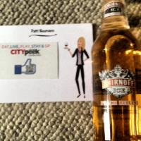 Smirnoff ICE® Peach Bellini toasts Spring and Summer Cocktail Lovers